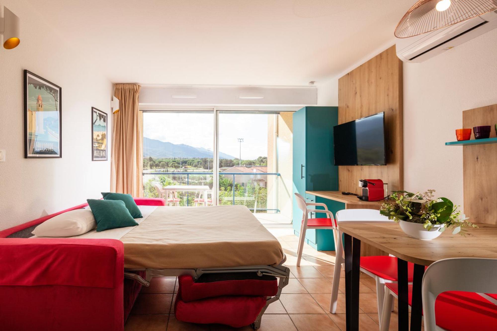 Appart Hotel Mer & Golf Port Argeles Exterior foto